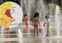Alerta roja por calor extremo en Valencia: hasta 42 grados, tormentas secas y granizo