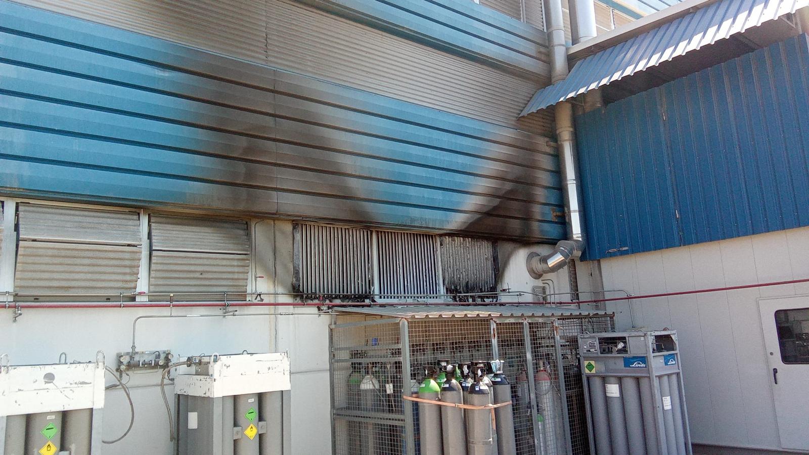 Depósitos de CO2 afectados por el incendio