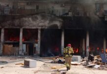 Cuatro detenidos por el incendio en Valencia que obligó a desalojar a 80 vecinos Incendio en Benicalap. Ayuntamiento de Valencia