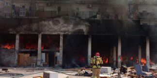Cuatro detenidos por el incendio en Valencia que obligó a desalojar a 80 vecinos Incendio en Benicalap. Ayuntamiento de Valencia