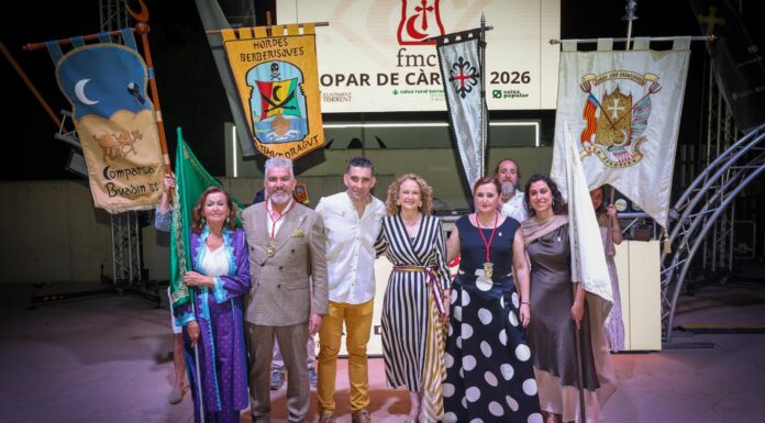 Torrent exalta els càrrecs festers de Moros i Cristians 2026 en una emotiva vetlada a l’Àgora del Parc Central Exaltació dels Moros i Cristians de Torrent