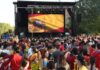 España-Bélgica: todas las pantallas gigantes para ver a la selección en Valencia Pantalla gigante para seguir a España. EFE