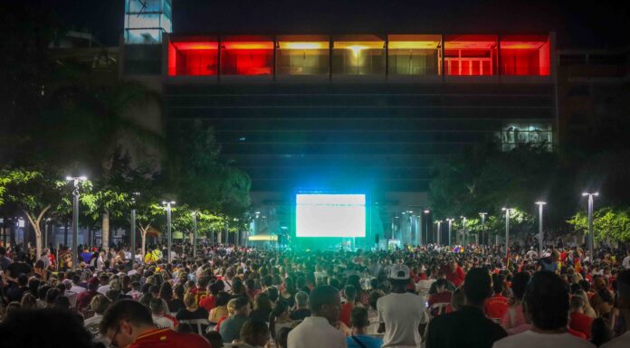 España-Argentina: todas las pantallas gigantes para ver gratis la Final del Mundial en Valencia Pantalla gigante para seguir a la selección española en la final