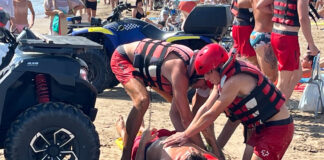 Los socorristas atienden casi 4.000 incidencias en las playas de Valencia desde junio