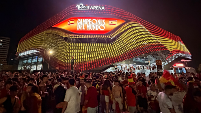 7televalencia-final-mundial-2026-españa Valencia se vuelca con la Roja y celebra en la calle el segundo Mundial de España