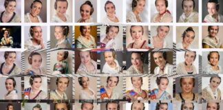 Estas son las 73 niñas y las 73 jóvenes candidatas a Fallera Mayor de València