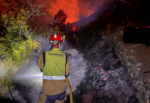 La Comunitat Valenciana cierra todos los parques naturales por riesgo extremo de calor e incendios Incendio de Soneja