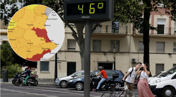 Valencia vive el día más peligroso del verano con alerta roja y temperaturas de hasta 45 grados Valencia vive el día más peligroso del verano con alerta roja y temperaturas de hasta 45 grados