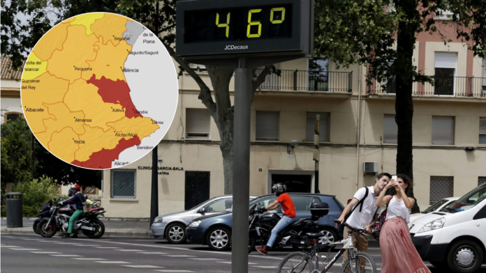 7televalencia-calor Valencia vive el día más peligroso del verano con alerta roja y temperaturas de hasta 45 grados