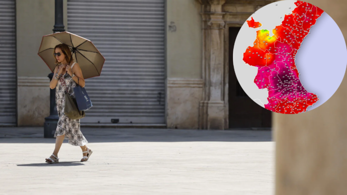 El mapa del calor extremo: estos municipios valencianos con las temperaturas más altas