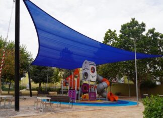 Paterna inicia un nou model de parcs infantils adaptats i que combaten la crisi climàtica Renovació del parc infantil Cristo de la Fe de Paterna