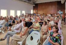 Aldaia estrena la seua nova Biblioteca Municipal amb el lliurament del XVII Premi d’Estudis Locals Sala d'Actes de la nova Biblioteca d'Aldaia