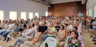 Aldaia estrena la seua nova Biblioteca Municipal amb el lliurament del XVII Premi d’Estudis Locals Sala d'Actes de la nova Biblioteca d'Aldaia