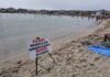 Cierran una parte de la playa de Xàbia por temor a un nuevo ‘meteotsunami’