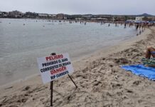 Cierran una parte de la playa de Xàbia por temor a un nuevo ‘meteotsunami’