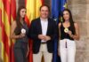 Marina Cortelles y Lucía Muñoz reciben un homenaje por el Campeonato del Mundo de Gimnasia Rítmica