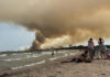 Imágenes más impactantes del incendio de El Saler