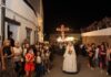 La Fallera Mayor, Carmen Prades, desfila llena de emoción por las fiestas de su pueblo