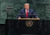 De la IA a la «superinteligencia»: Trump cambia el nombre de esta tecnología y rechaza una regulación global El presidente de Estados Unidos, Donald Trump, habla ante la Asamblea General de la ONU, este 22 de septiembre de 2026, en Nueva York. EFE/Olga Fedorova