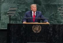 De la IA a la «superinteligencia»: Trump cambia el nombre de esta tecnología y rechaza una regulación global El presidente de Estados Unidos, Donald Trump, habla ante la Asamblea General de la ONU, este 22 de septiembre de 2026, en Nueva York. EFE/Olga Fedorova