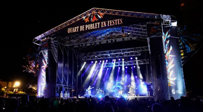 Recinte dels concerts de Festes de Quart de Poblet