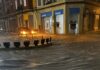 Valencia amanece entre agua, daños y el recuerdo de la DANA tras una noche de lluvia torrencial Inundación en la plaza Creu de Quintana de Moncada