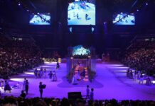 La Primitiva de Xàtiva pondrá la música a la Gala de Elección de Cortes y Falleras Mayores de Valencia 2027 Imagen de archivo de la Gala de la Elección de Falleras Mayores y Corte de Honor 2026