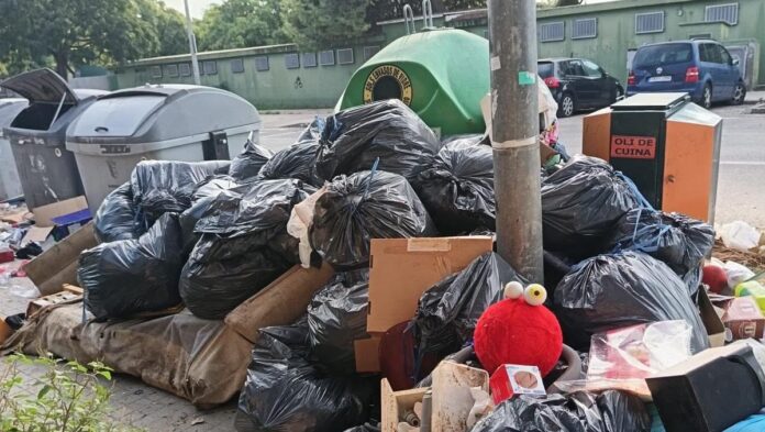 7televalencia basura paterna Basura acumulada a Paterna