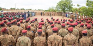 Fuerzas armadas de Burkina Faso. Presidencia de Burkina Faso