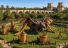 Así podría ser el gran parque de Jaume I en el Jardín del Turia de València Imagen generada por inteligencia artificial de lo que podría ser el nuevo parque de Jaume I en el Jardín del Turia