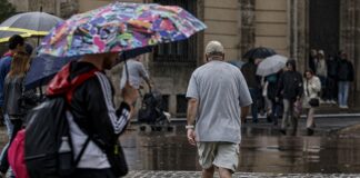 Lluvias en Valencia. EFE