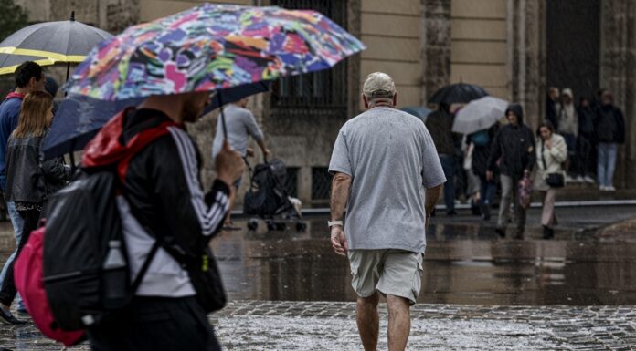 Lluvias en Valencia. EFE