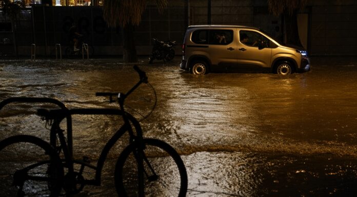 Intensas lluvias en Valencia. EFE