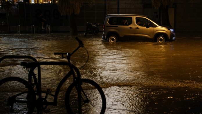 Intensas lluvias en Valencia. EFE