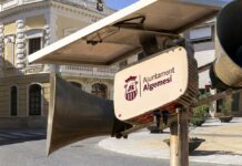 La Diputació finança el sistema de megafonia que instal·laran municipis afectats per la dana com Paiporta, Picanya, Alfafar, Buñol i Algemesí Render de la megafonia a Algemesí