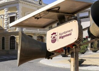 La Diputació finança el sistema de megafonia que instal·laran municipis afectats per la dana com Paiporta, Picanya, Alfafar, Buñol i Algemesí Render de la megafonia a Algemesí