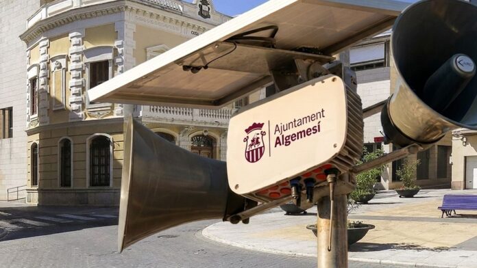 7televalencia megafonia diputacio dana Algemesi-Render Render de la megafonia a Algemesí