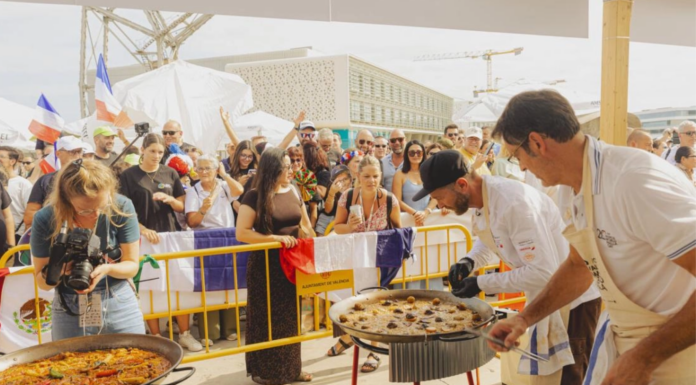 Valencia celebrará el Día Mundial de la Paella con una gran fiesta popular y raciones a 6 euros Celebración del World Paella Day en la Marina de Valencia.
