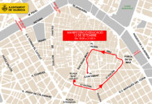 Cortes de tráfico este sábado en el centro de Valencia por la huelga de Educación
