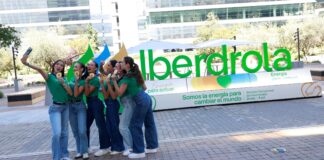 Iberdrola homenajea al conjunto nacional de gimnasia rítmica