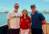 Los actores Hugh Jackman y Ryan Reynolds disfrutan de las aguas de Valencia