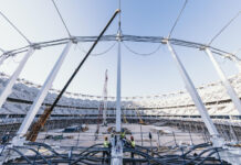 La Cubierta del Nou Mestalla empieza a tener forma