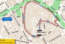 Cortes de tráfico este domingo por el centro de Valencia