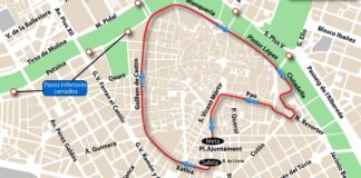 Cortes de tráfico este domingo por el centro de Valencia