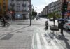 La avenida del Puerto quitará todo su carril bici sobre las aceras de peatones