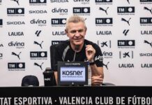Primer partido con Javier Aguirre como entrenador