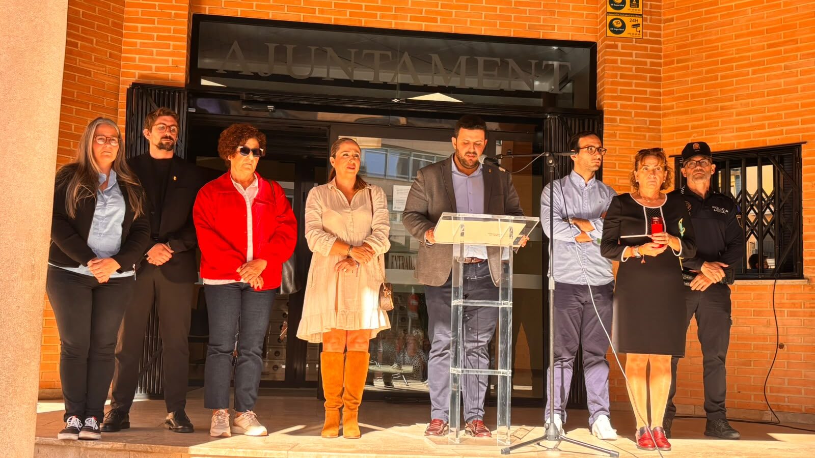 Homenaje en el Ayuntamiento de Albal
