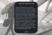 Suena el Es-Alert ante el aviso rojo por lluvias torrenciales en Valencia y Castellón El Es-Alert ha sonado en todo el litoral de Valencia