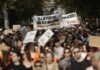 Los sindicatos convocan la primera huelga general conjunta en 14 años Manifestación en València por el derecho a la vivienda. EFE/ Kai Forsterling