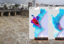 Estas son las diferencias entre la DANA de 2024 y la de 2026: lluvias torrenciales, distribución diferente y más anticipación en las alertas Vista de las inundaciones a consecuencia del paso de la dana Adam en la localidad alicantina de Els Poblets. EFE/ Morell